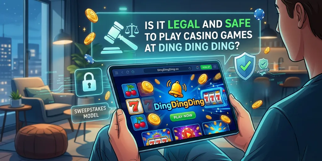 Is It Legal And Safe To Play Casino Games At Ding Ding Ding